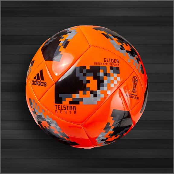 adidas orange soccer ball