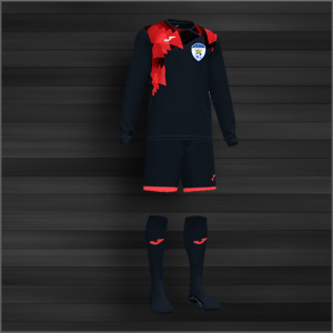 Zamora Goalkeeper Set Black
