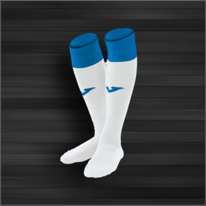 Joma Calcio Socks (White/Royal)